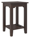 Warm Brown End Table W548