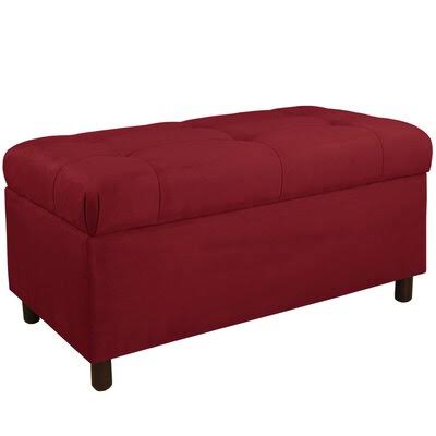 Upholstered Flip Top Storage Bench D4049