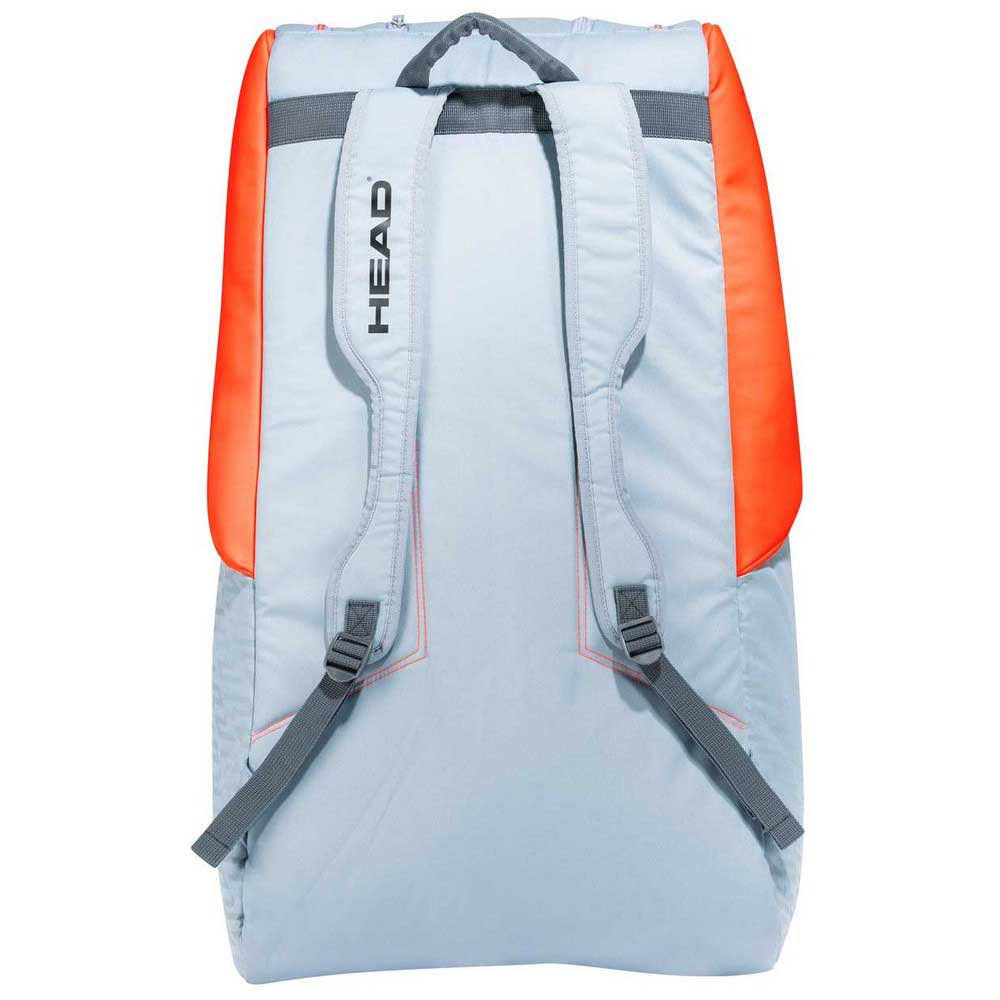 Grey Orange Tennis Bag X6844