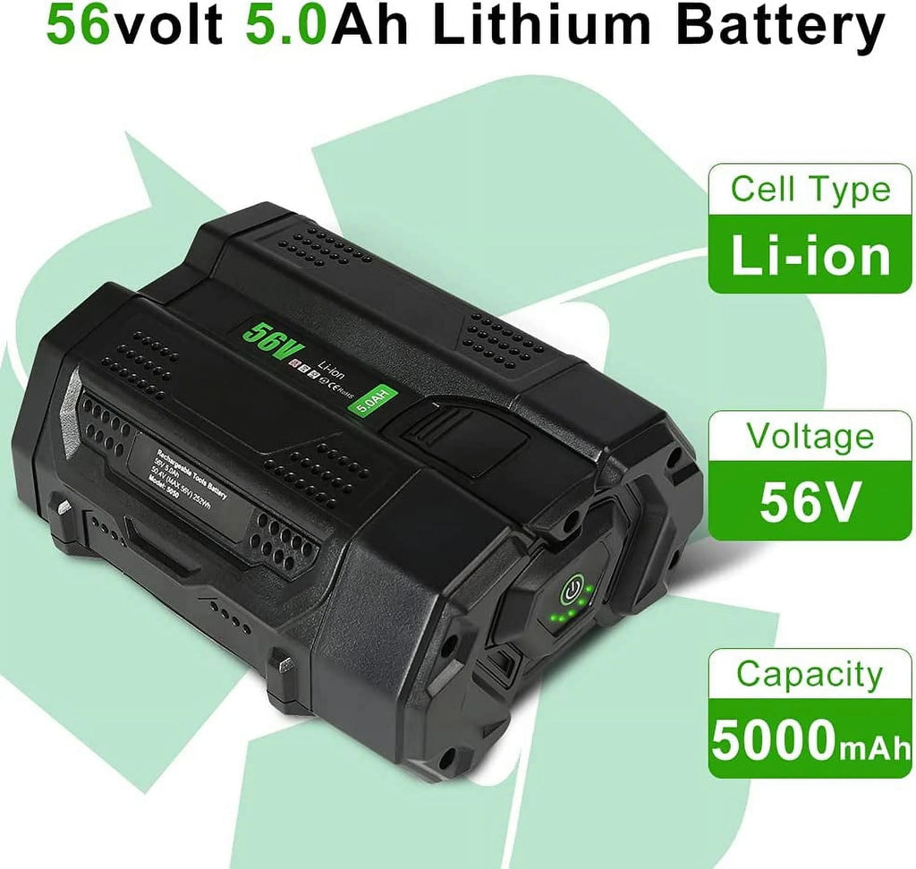 56V 5.0Ah Battery with Fuel Gauge X8162