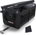 Black Collapsible Car Trunk Organizer with Cover W2372