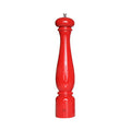 Red Lacquered Wood Salt Mill O2966