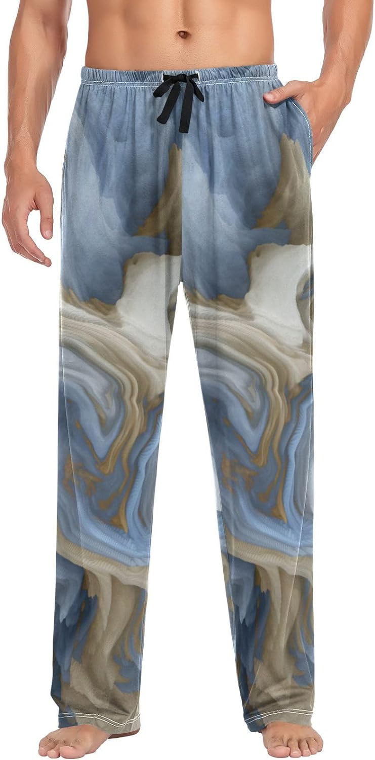 Grey Cotton Pajama Pants B3184