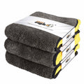 Microfiber Car Drying Towel 38x44CM, 1200gsm, Pack of 3 P2013