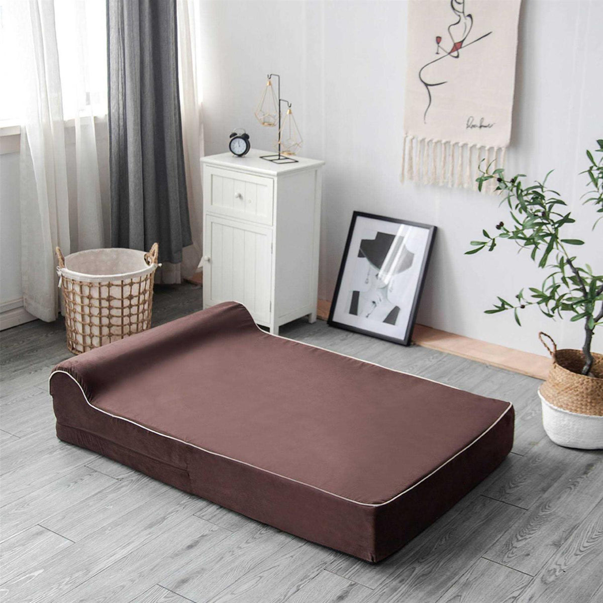 Dog Bed with Pillow Memory Foam H62375