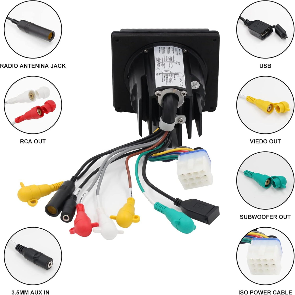 Marine Stereo Bluetooth Waterproof Digital Media Receiver with AM/FM, USB, MP3 H387