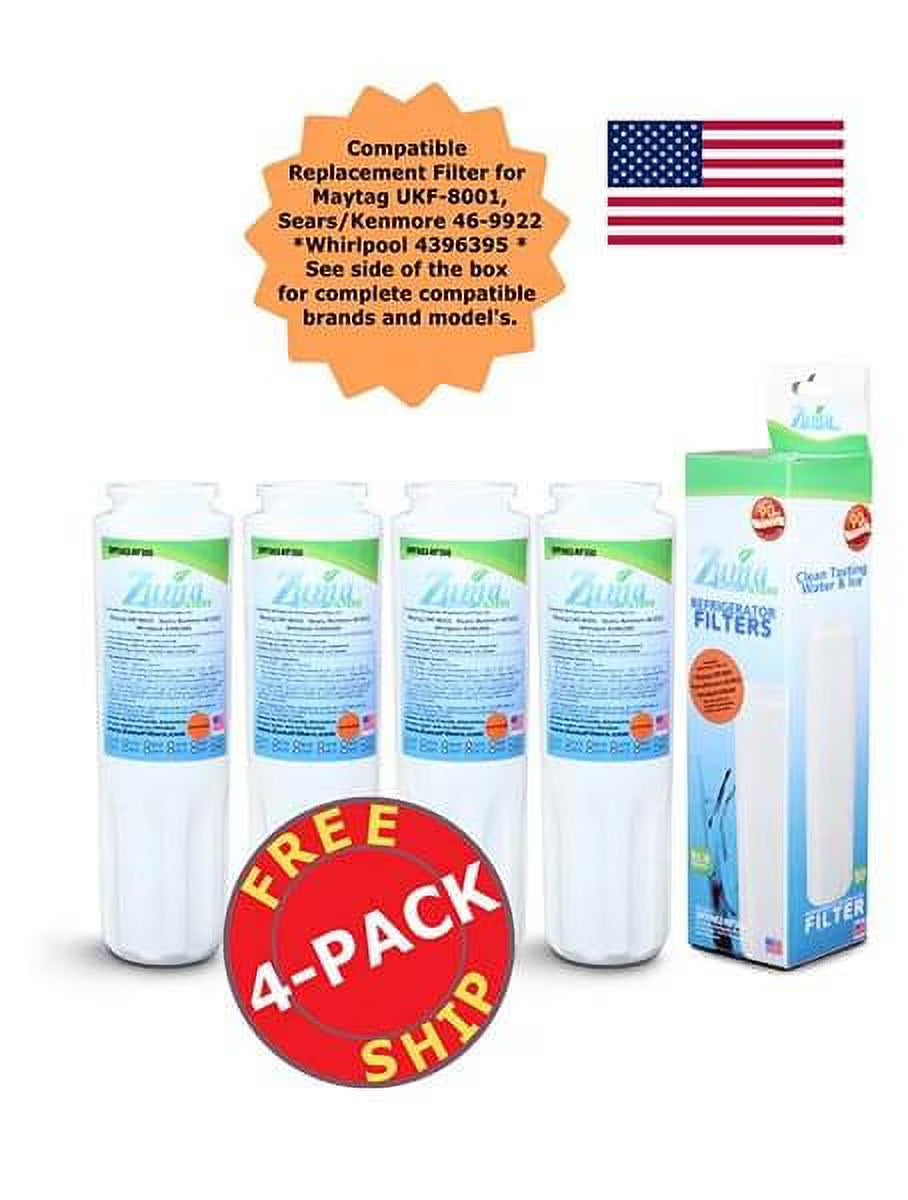 4 Pack Water and Ice Filter T61684
