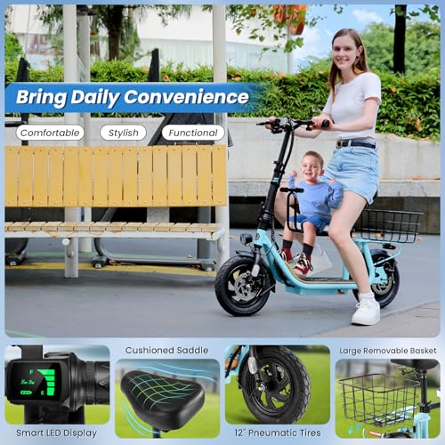 500W/800W/1200W Electric Scooter with Seat C48203
