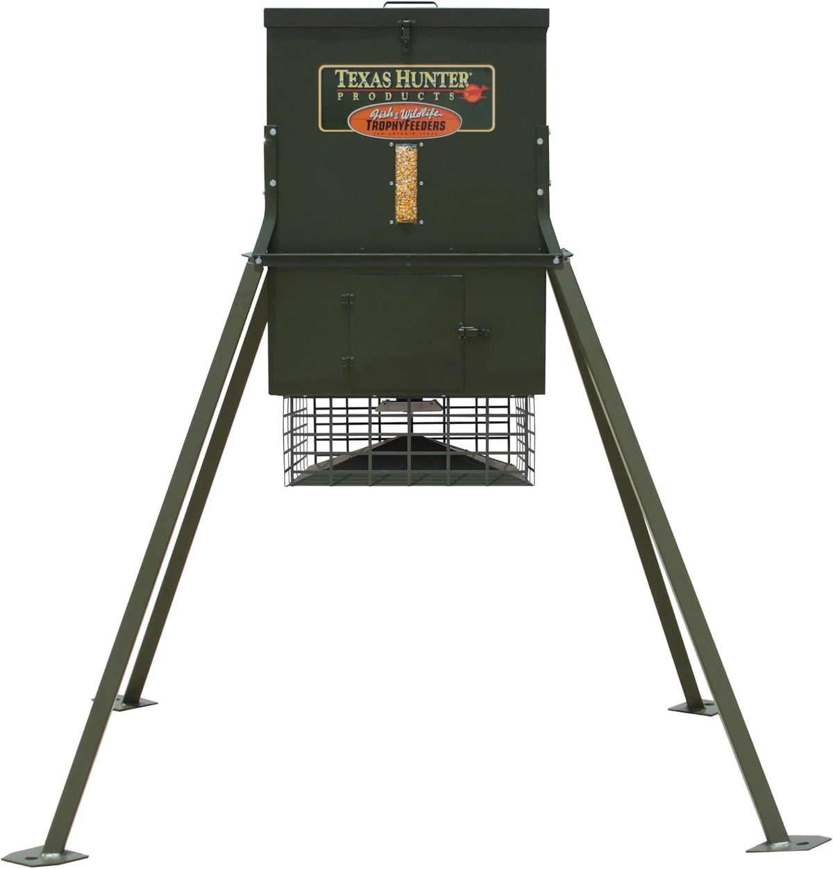 300 lb. Corn Capacity Wildlife Feeder with Stand N137970