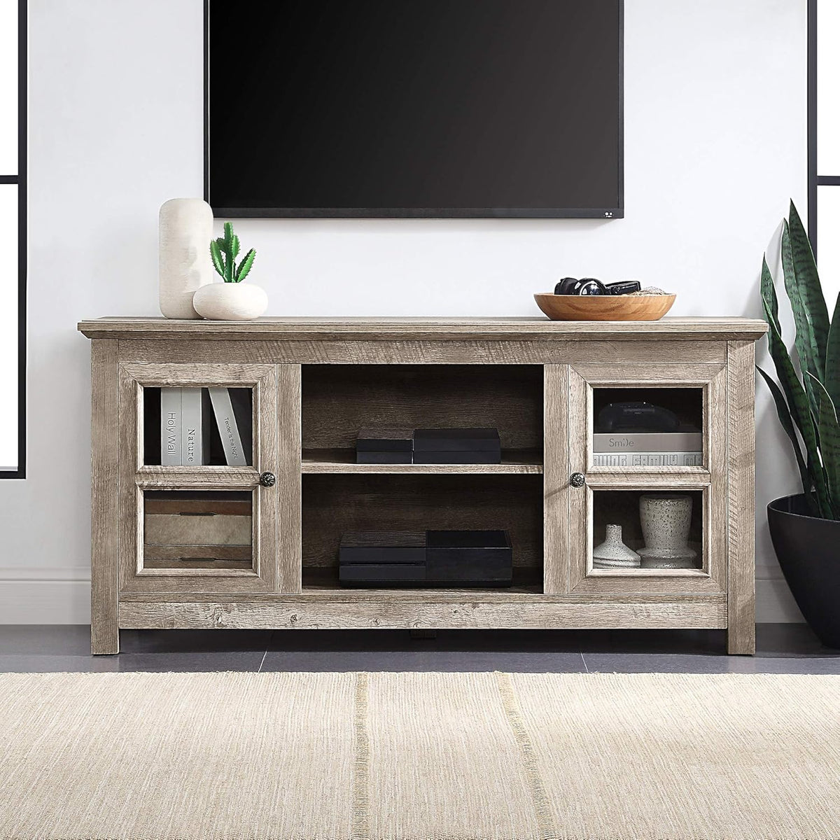 Electric Fireplace TV Stand for TVs up to 55 Inch H119439