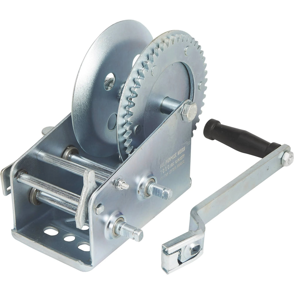 Two Speed Hand Winch 1800-Lb. Load Capacity V259211