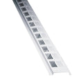 White Weather Resistant Aluminum Soffit Vent Q14456