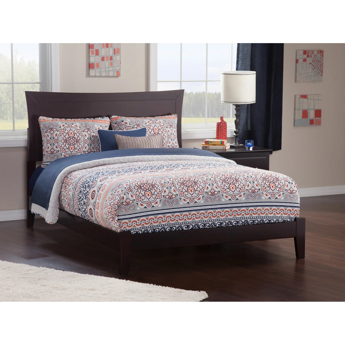 Low Profile Platform Bed X239