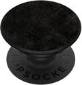 Black Vegan Leather PopGrip Expanding Stand and Grip L645