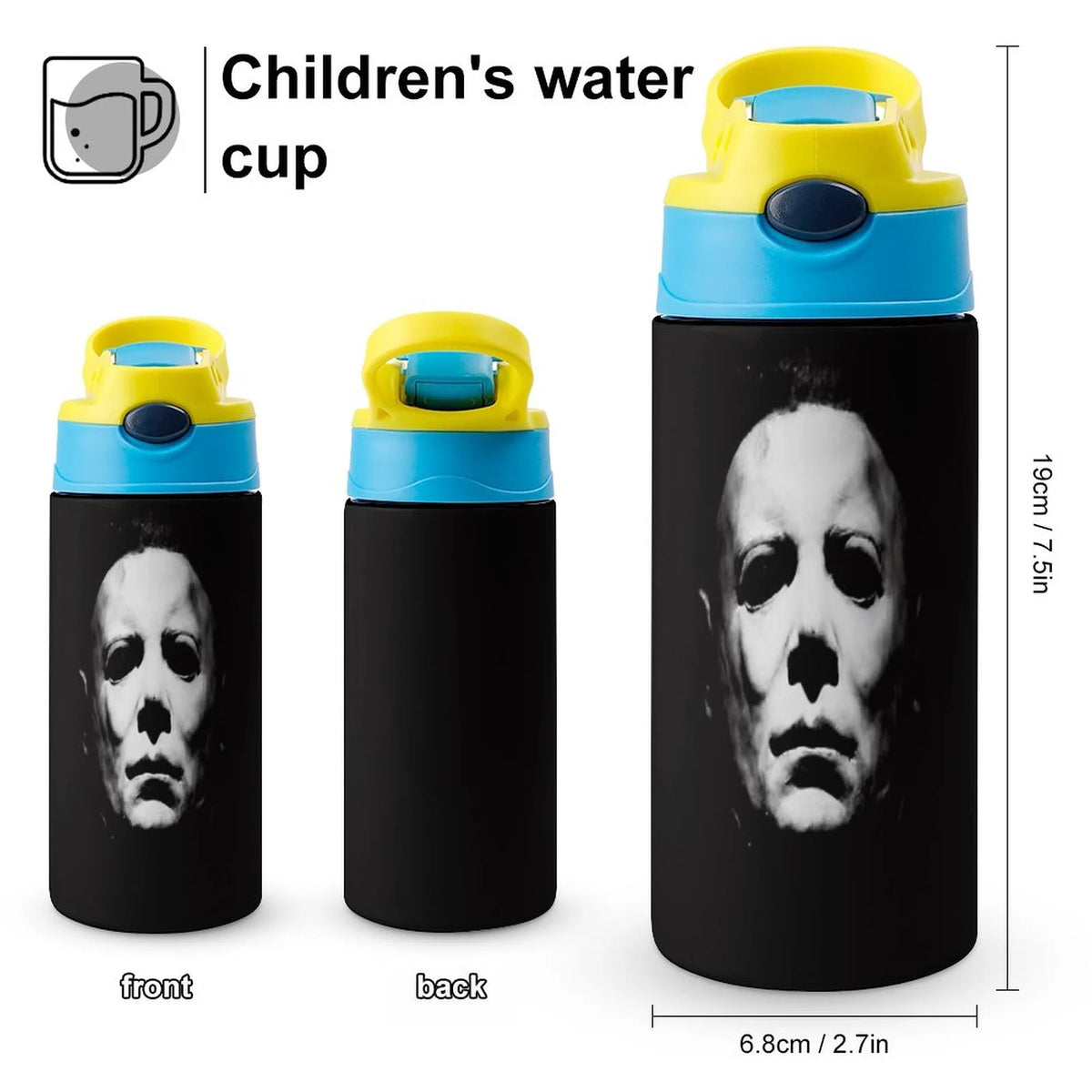 Insulated Stainless Steel Water Bottle With Straw R5654