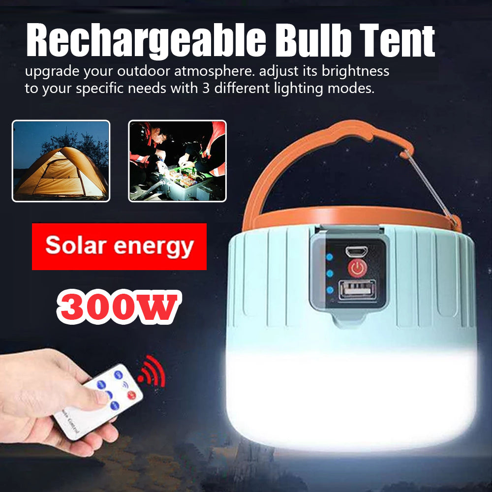 Solar Camping LED Lantern USB Rechargeable K123