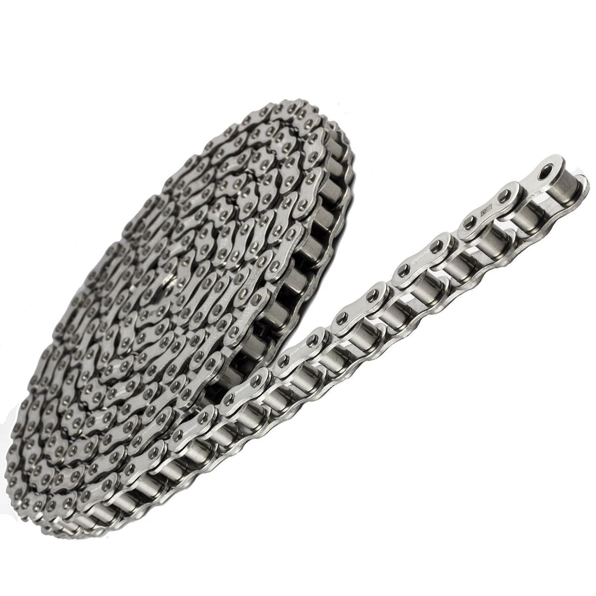 41 SS Stainless Steel Roller Chain 10 Feet with 1 Connecting Link Pack of 2 B40653
