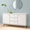 White 3 Drawer Sideboard Q331184