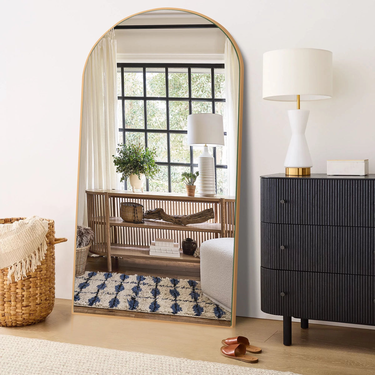 71"x32" Oversized Arch Full Length Mirror N707924