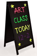 A-Frame Sign for Chalk or Wet-Erase Writing K259390