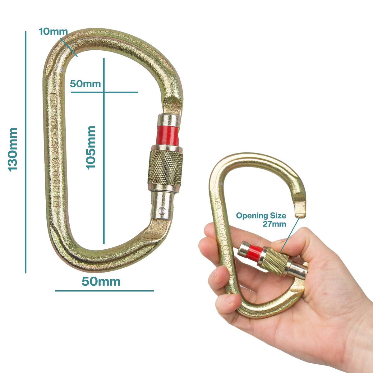 Screw Lock Carabiner Z2427