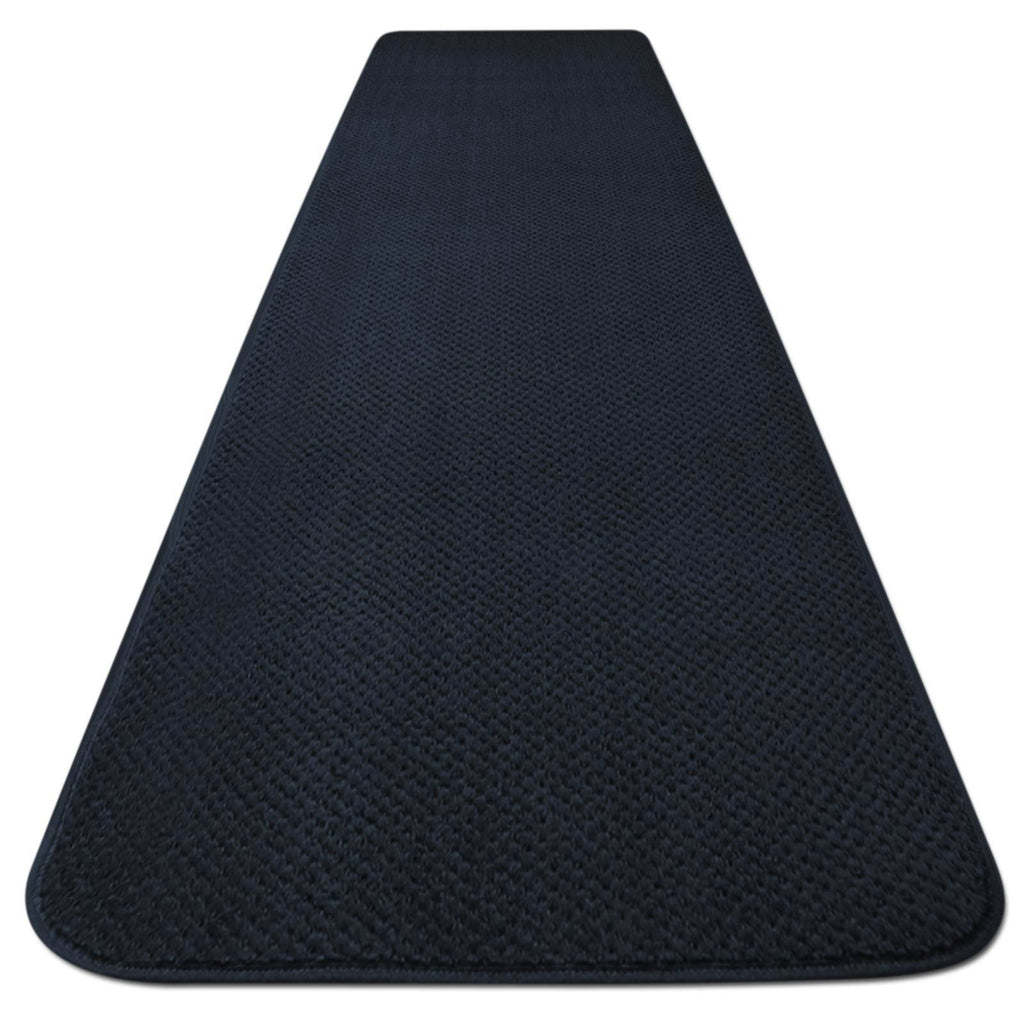 Skid-Resistant Carpet Runner Navy Blue 12 ft. x 36 in. R8031
