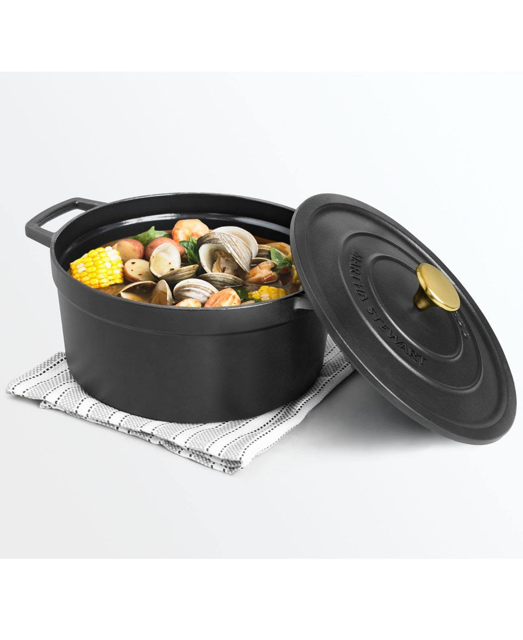 Enameled Cast Iron Round 6-Qt. Dutch Oven T958