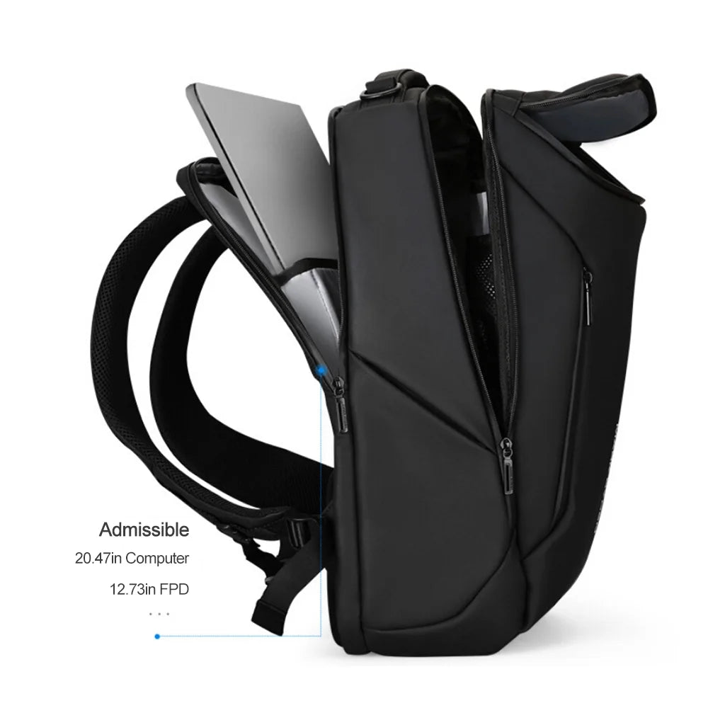 33L Waterproof USB Charging Travel Backpack B5976