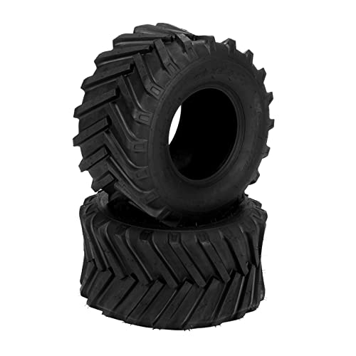 Set of 2 Lawn Mower Tires 24x12.00-12 6PR Turf Tire Tubeless Y687