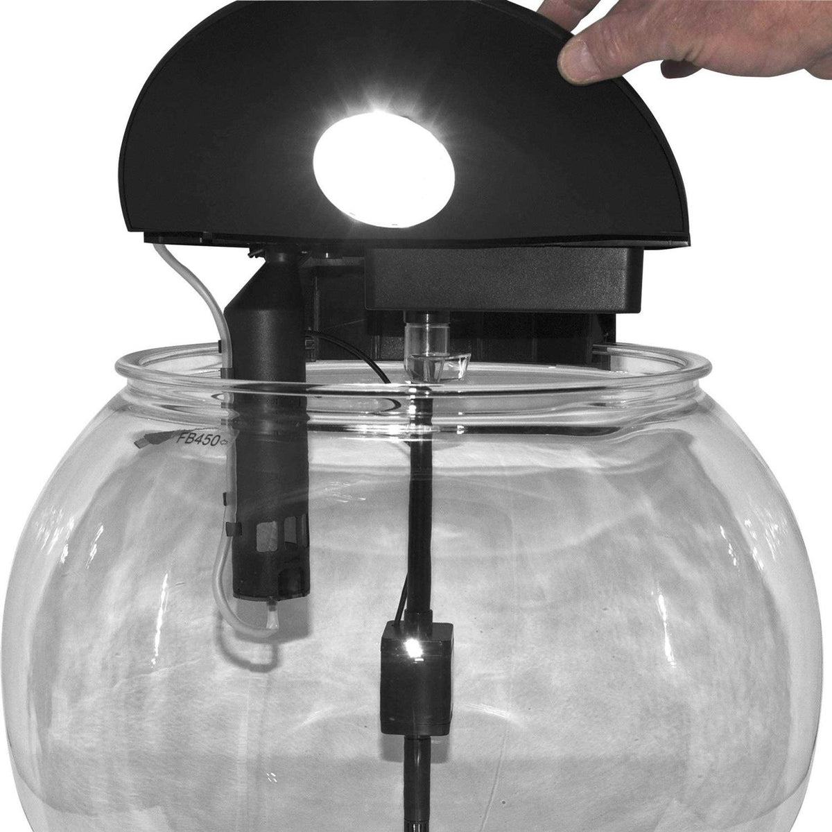 14 Gallon Polycarbonate Bowl-Shaped Aquarium J99989