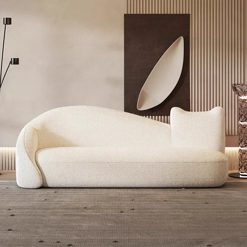 White Modern Sofa F756