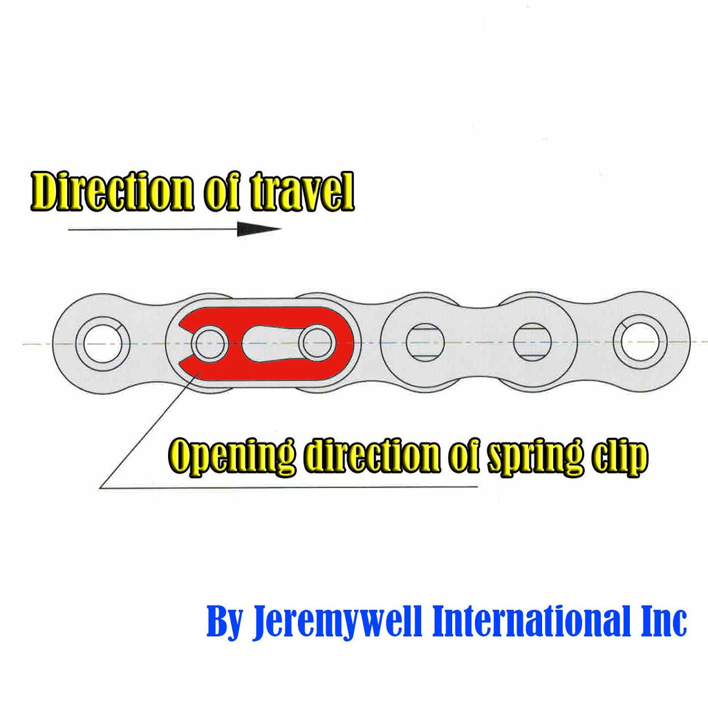 41 SS Stainless Steel Roller Chain 10 Feet with 1 Connecting Link Pack of 2 B40653