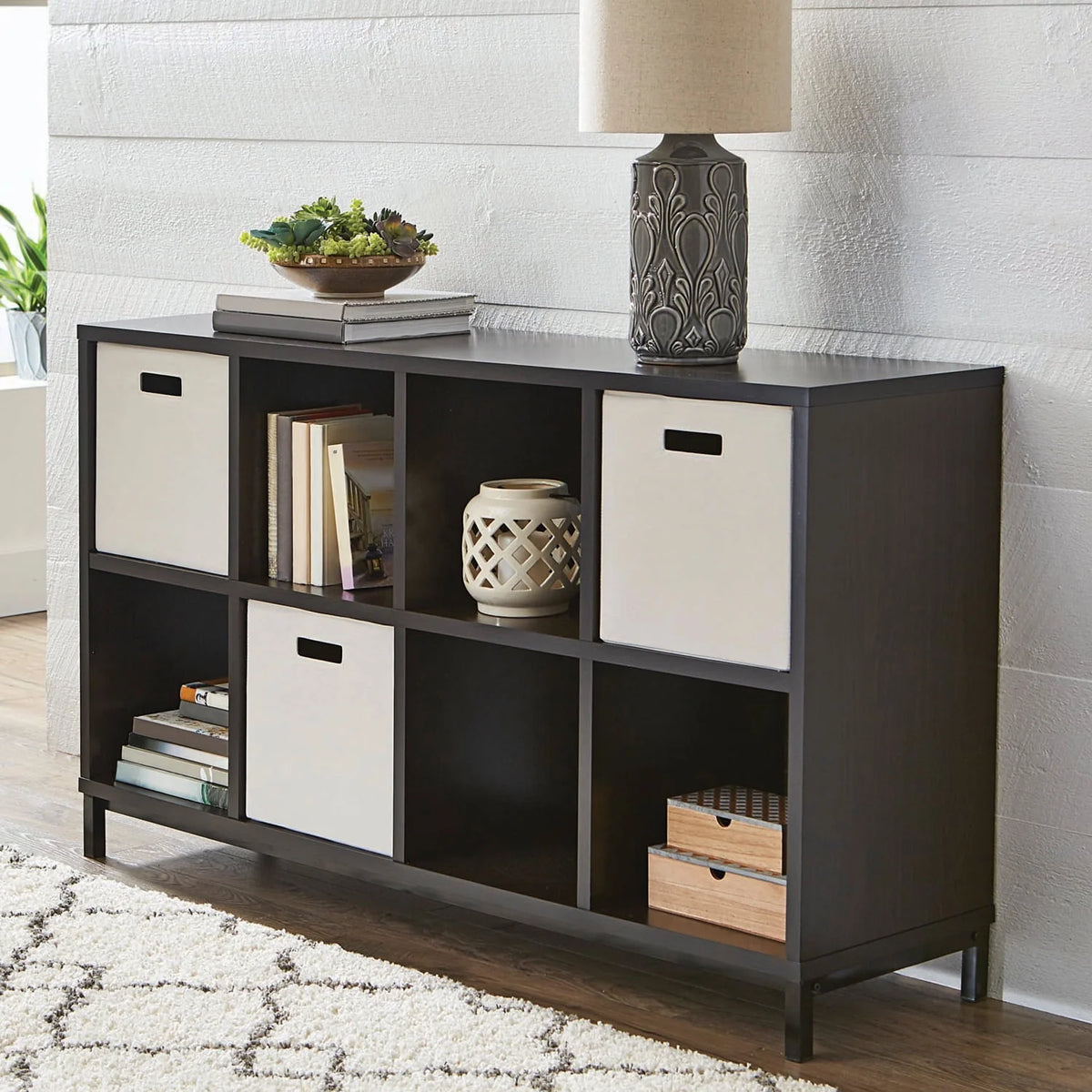 8 Cube Organizer with Metal Base O5368