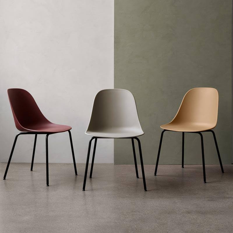 Black Steel Dining Side Chair E27670