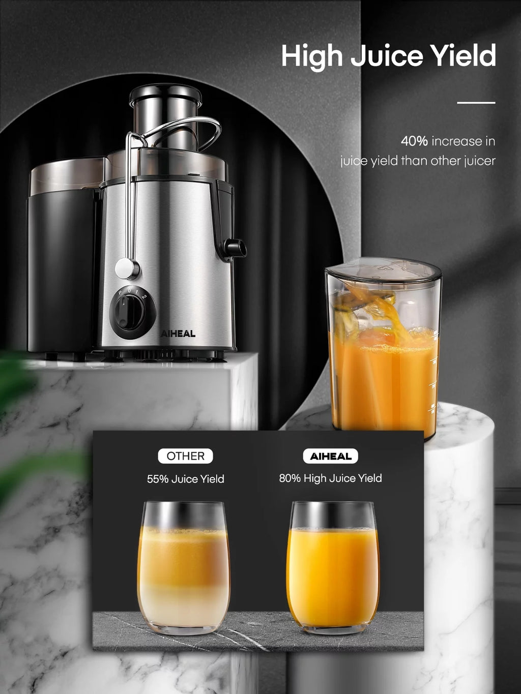 400W 3 Speed Juicer Machine O263468