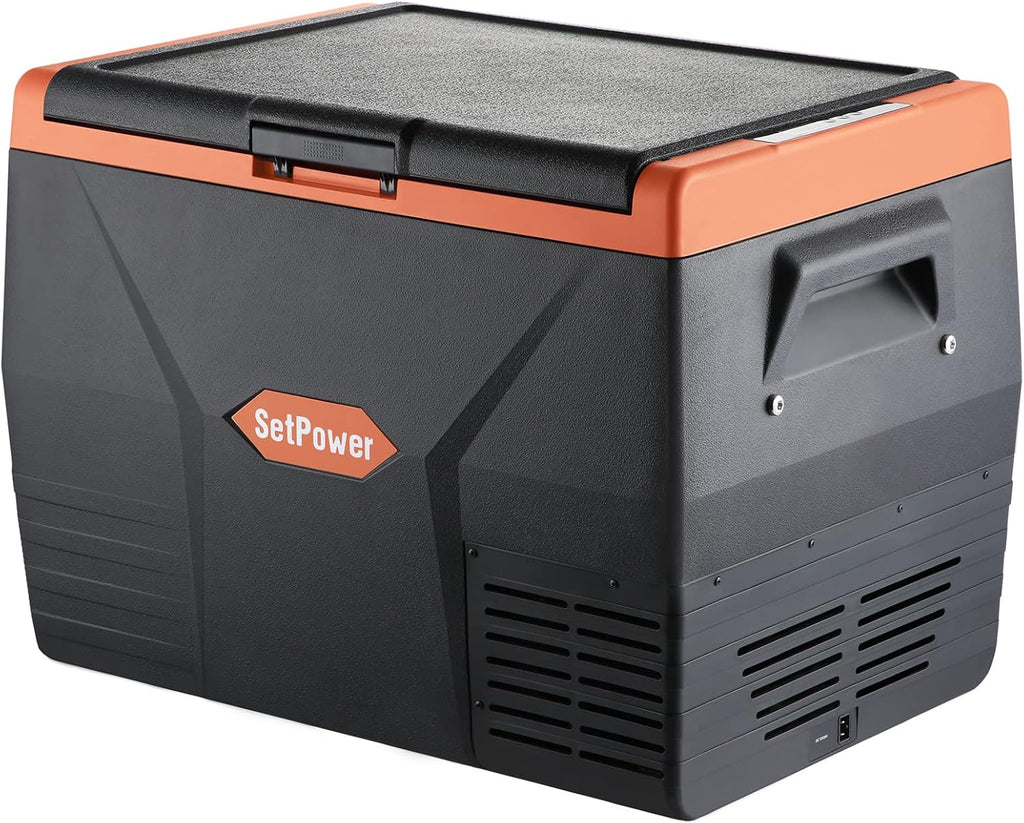 Portable Fridge Freezer, 12-volt Compressor Cooler, Single Zone Y125