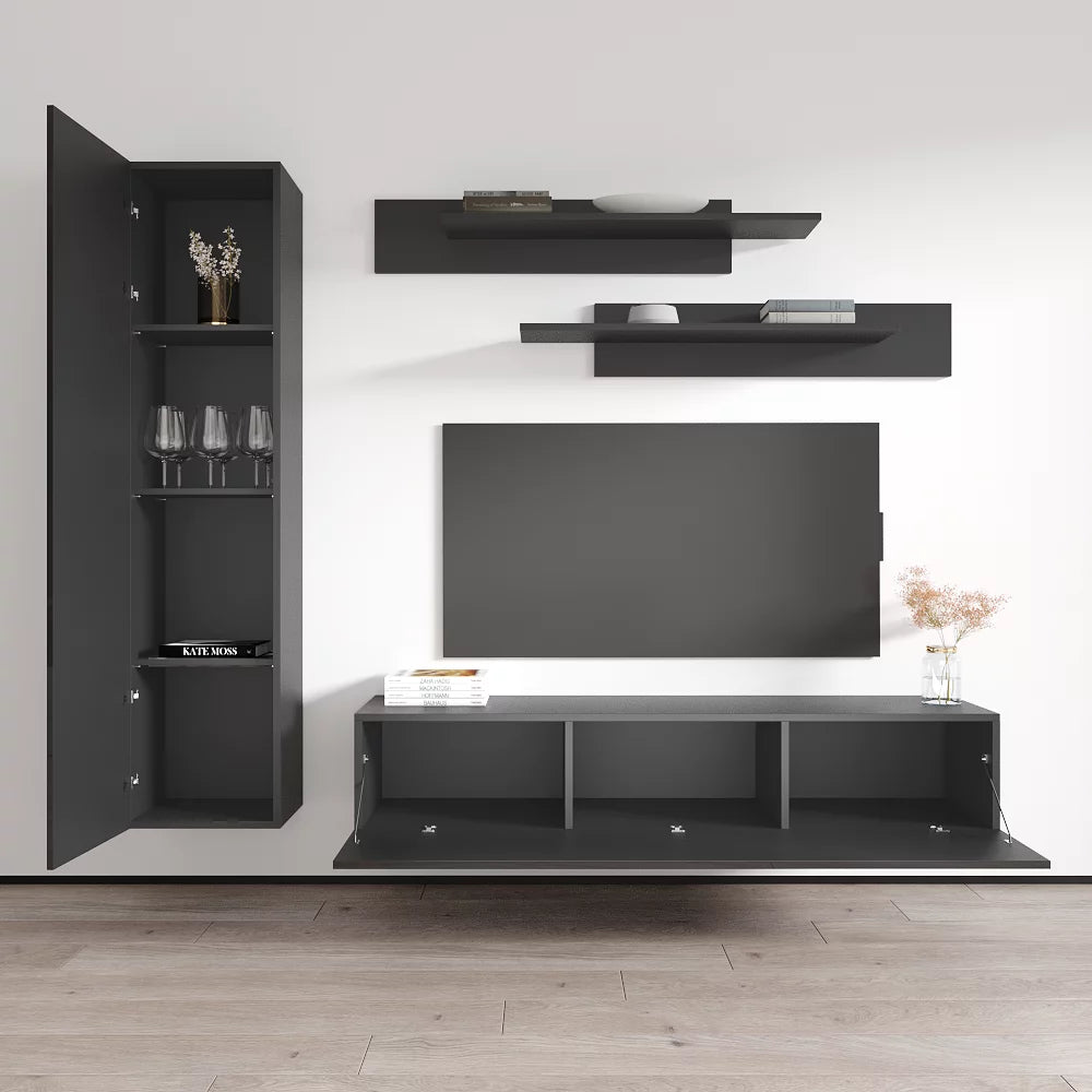 Wall Mounted Floating Entertainment Center L9340