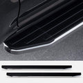 6 VP Series Aluminum Running Boards Black With Chrome Trim U59249