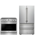 36 Gas Range and Refrigerator N9322