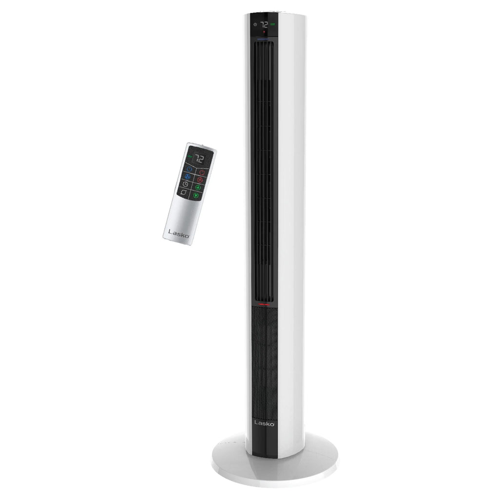 1500W Tower Fan & Space Heater with Timer and Remote P5464