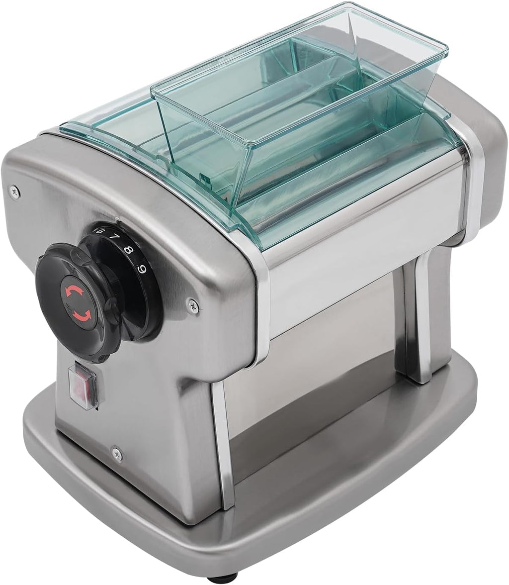 Electric Pasta Maker Machine with 9 Thickness Settings, 2 mm Stainless Steel Blade, 135W V8823