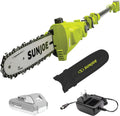 24-Volt 10-inch Cordless Telescoping Pole Chainsaw Kit with 2.0-Ah Battery and Charger D49482