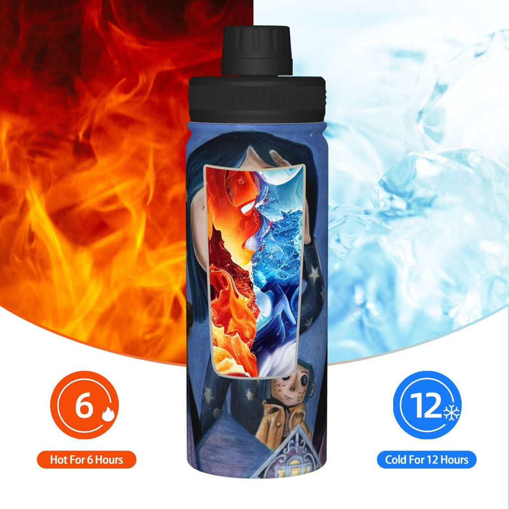 Insulated Stainless Steel Water Bottle 18OZ J885985