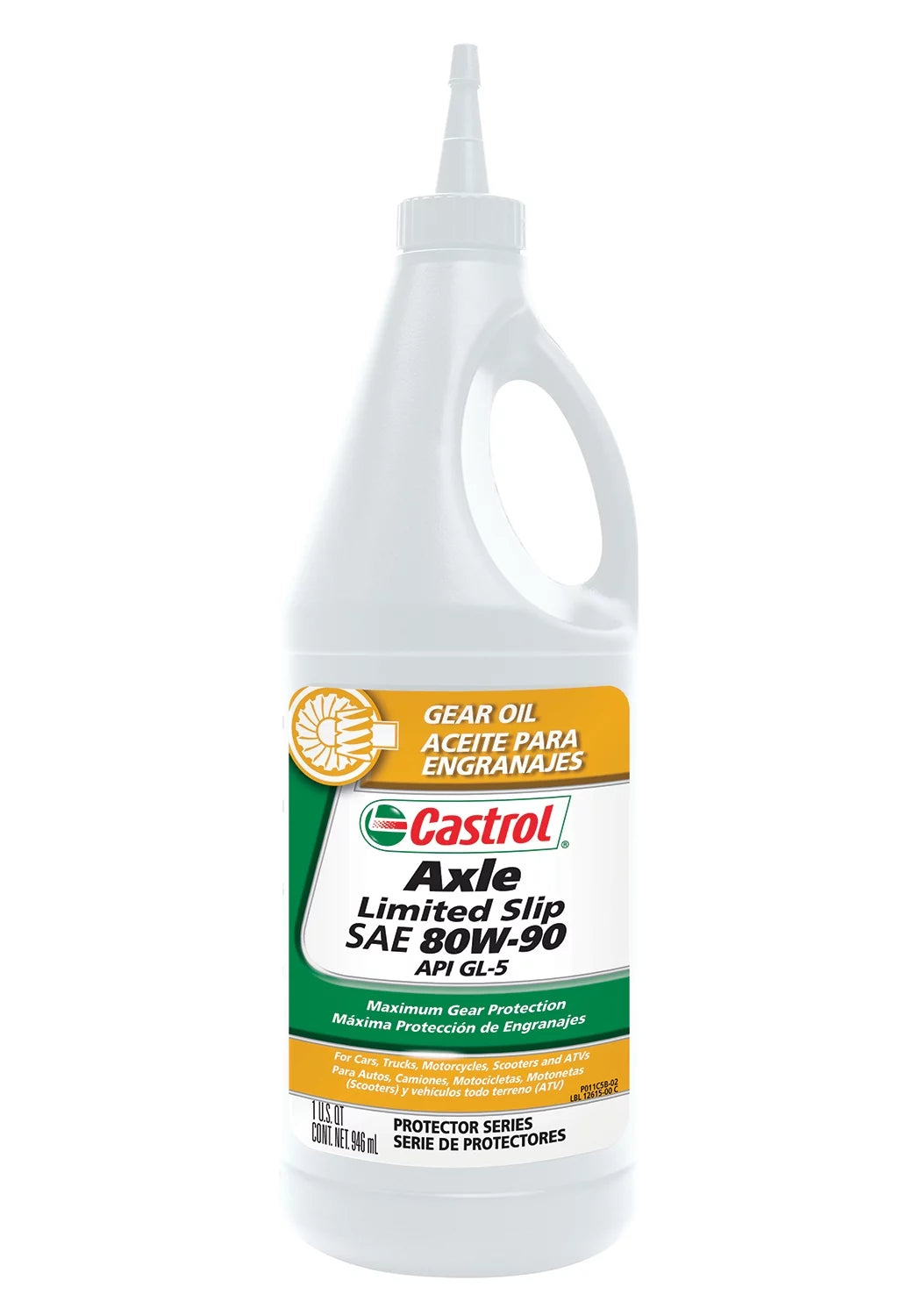 80W-90 Gear Oil, 1 Quart B791