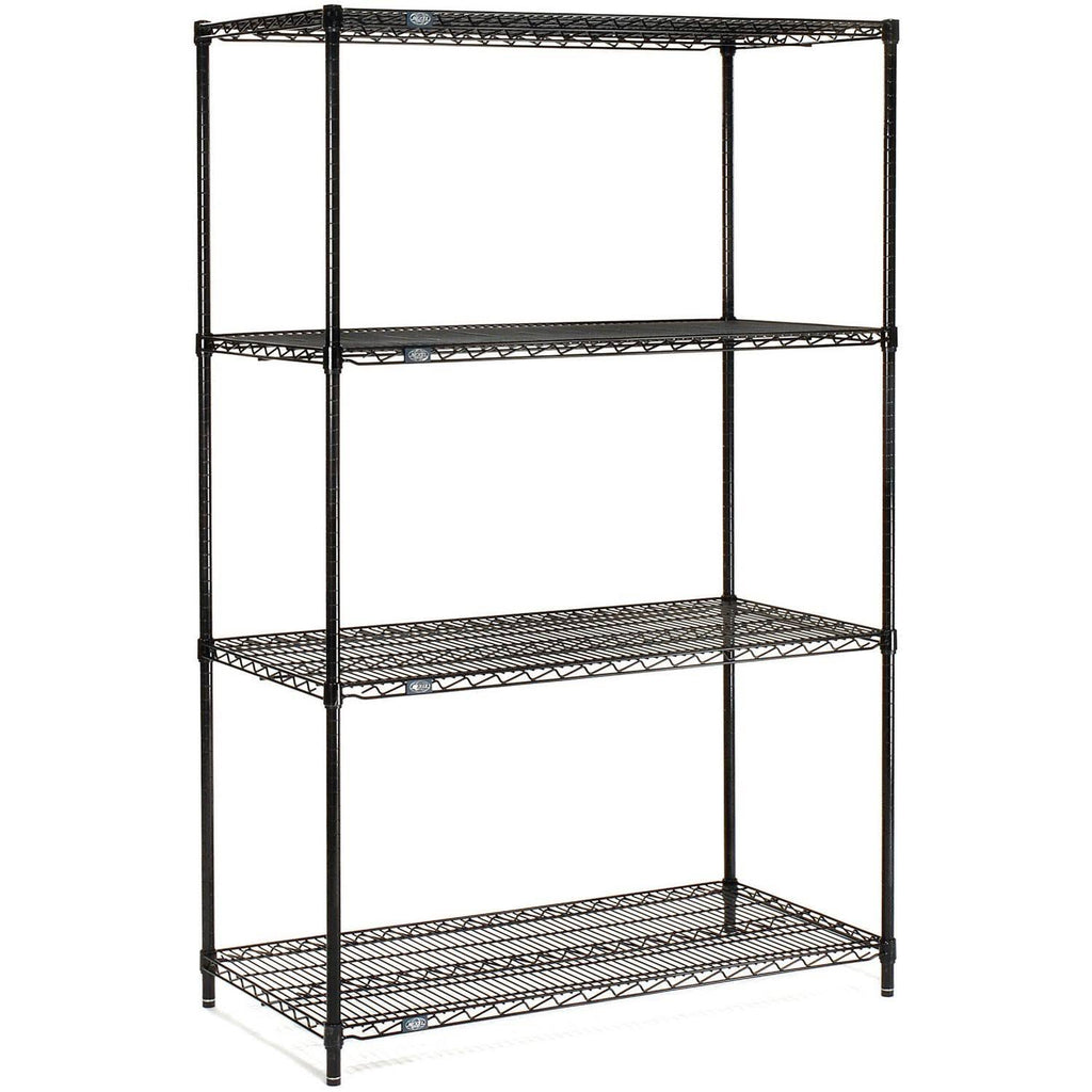 Black Epoxy Wire Shelving X916660