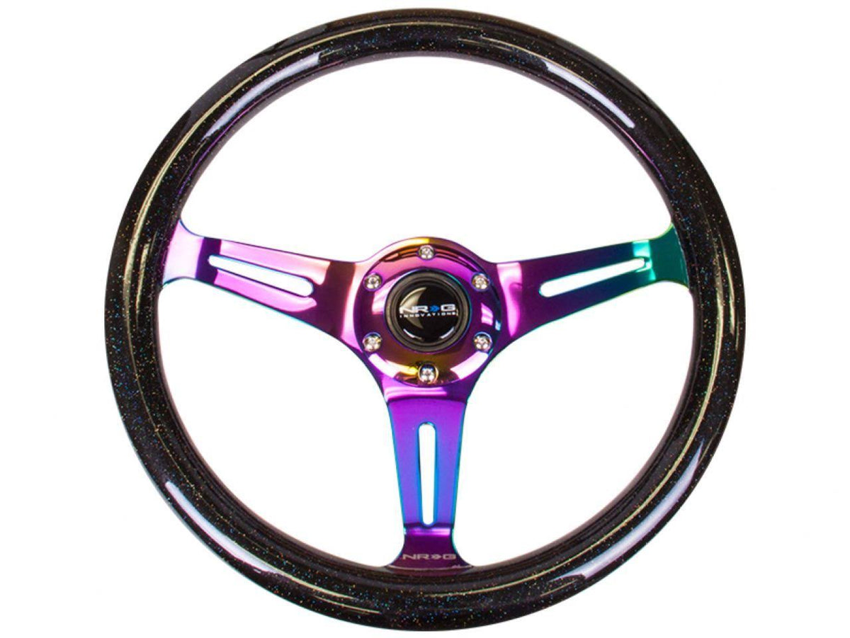Wood Grain 3-Spoke Steering Wheel C255322