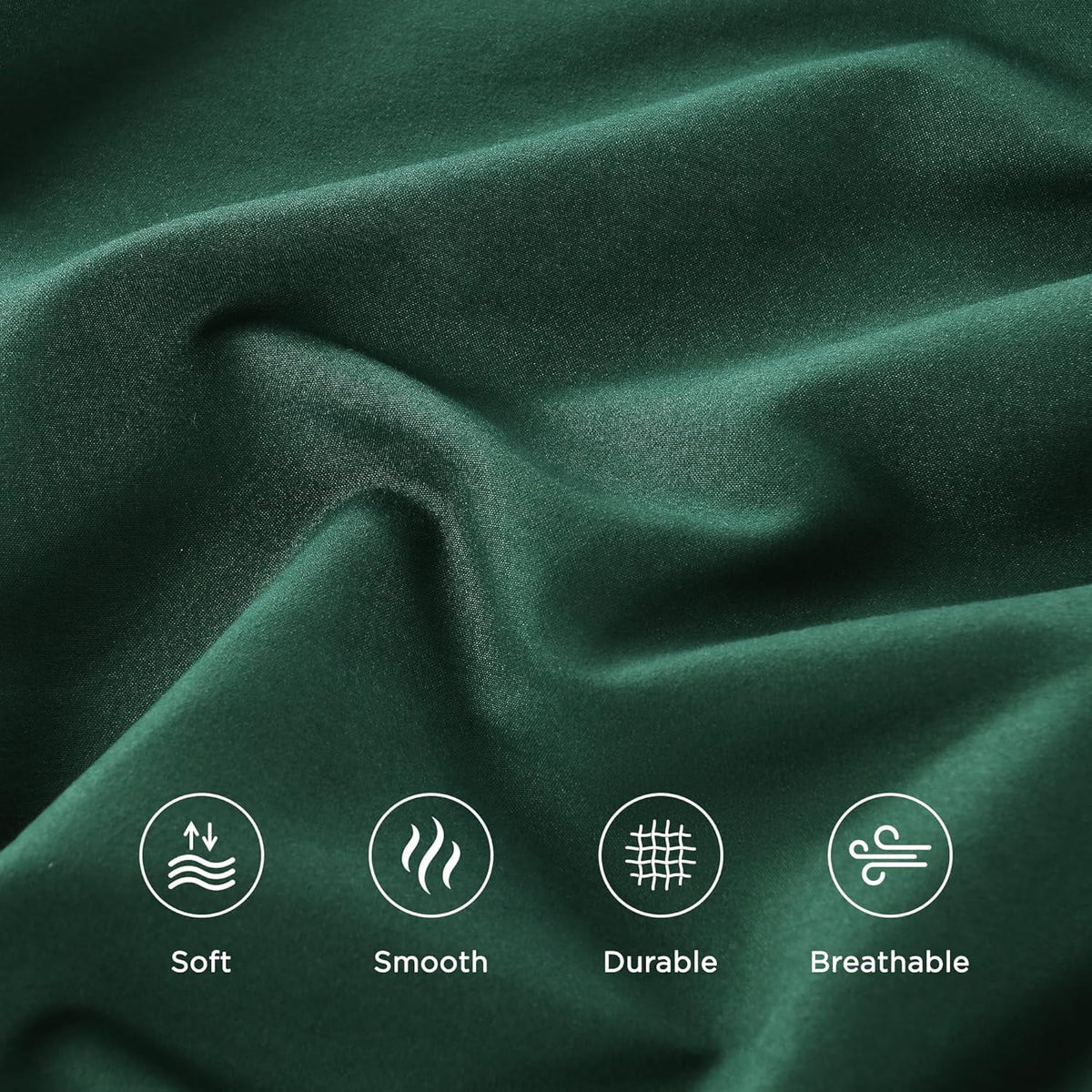 King Size 4 Piece Microfiber Sheet Set G6034