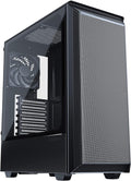 Black Compact ATX Mid-Tower Mesh Case W292680