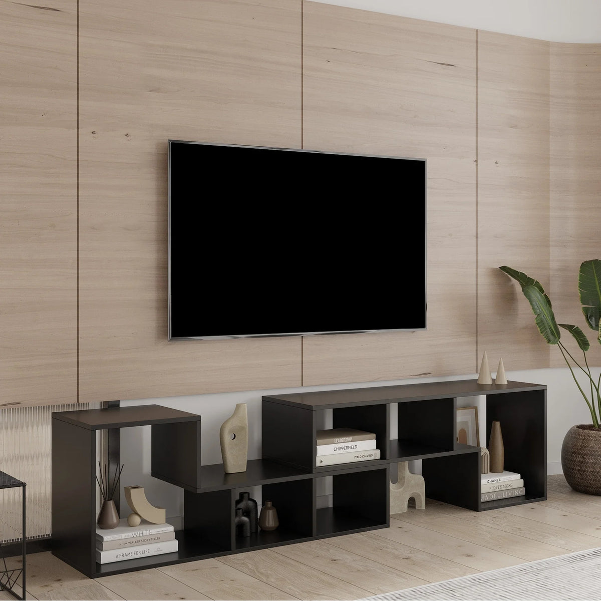 L-Shaped Extendable TV Stand X241