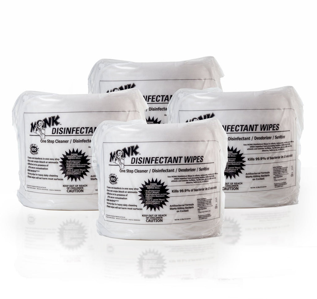 Disinfecting Gym Wipes 4 Refill Pack of 800 Count Wipes I415